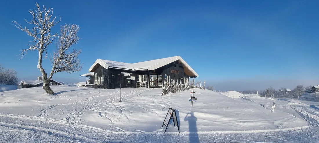 Lauvåsen om vinteren